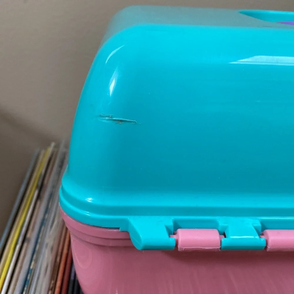 VTG Retro Caboodle Caboodles Make Up Storage Case Organizer Travel